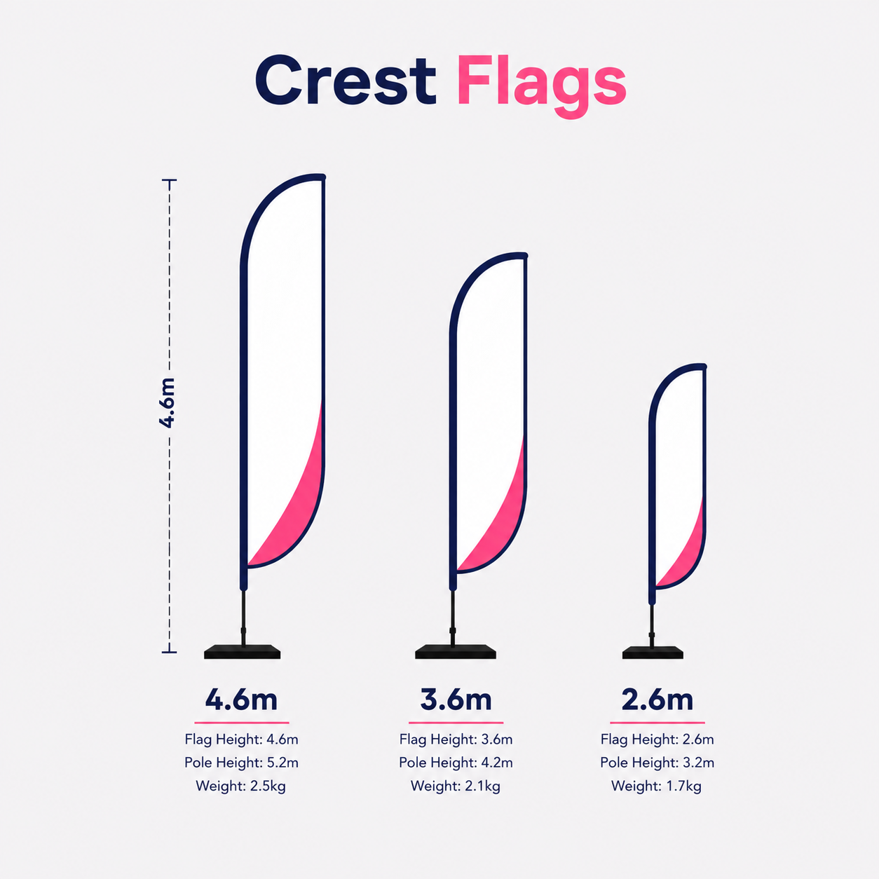 Crest Flags
