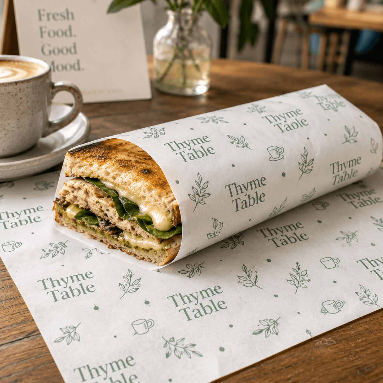 Printed Greaseproof Paper - Image 4