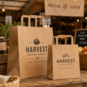 printed Takeaway Paper Bags